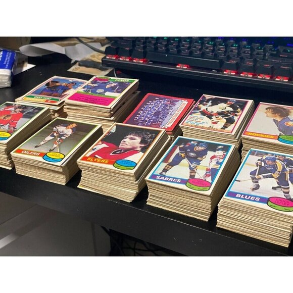 Vintage 1970s-80s Opc Hockey Card Lot O-Pee-Chee NHL GOOD CONDITION 400+ CARDS - Picture 12 of 16